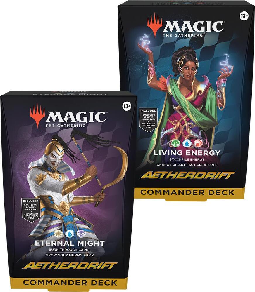 Magic: The Gathering: Aetherdrift Commander Decks (set of 2)