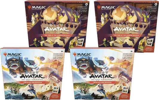 MTG: Avatar the Last Airbender Scene Box Display (4 Boxes) (PREORDER)