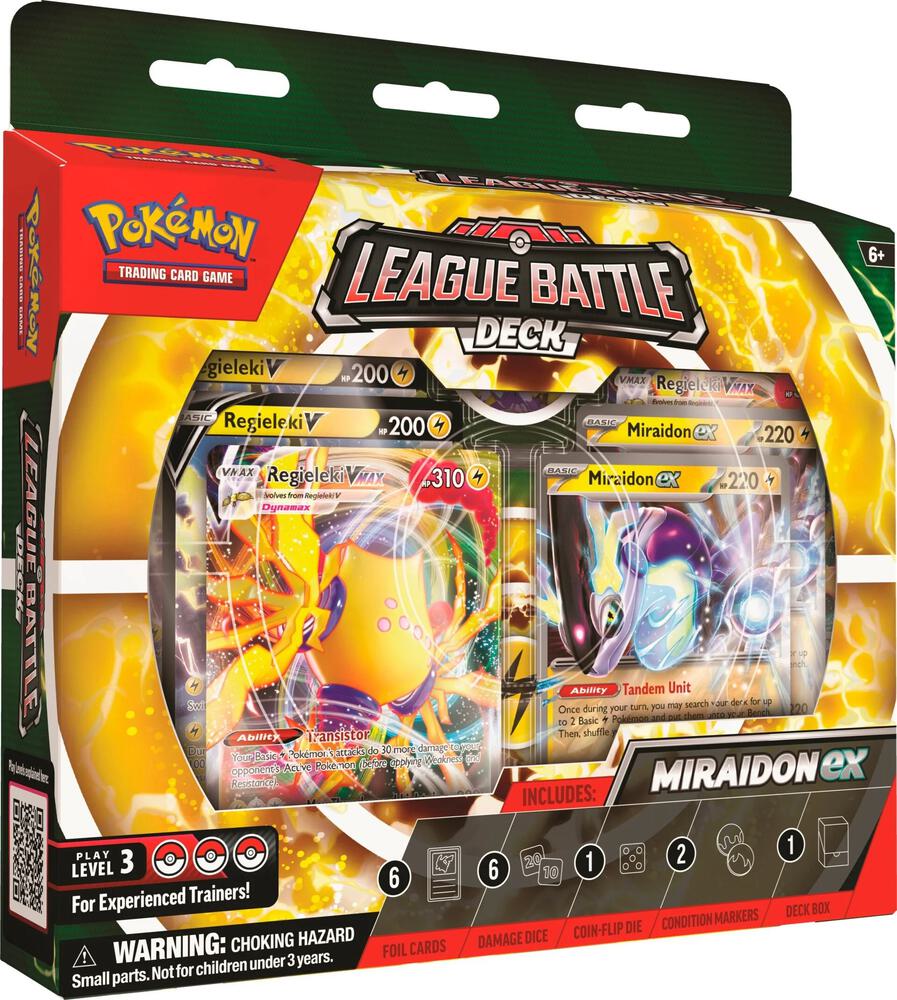 Miraidon Ex League Battle Deck