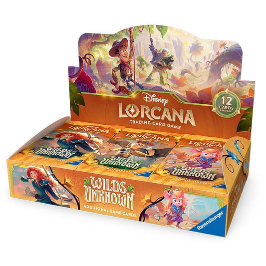 Lorcana: Wilds Unknown Booster Box (PREORDER)