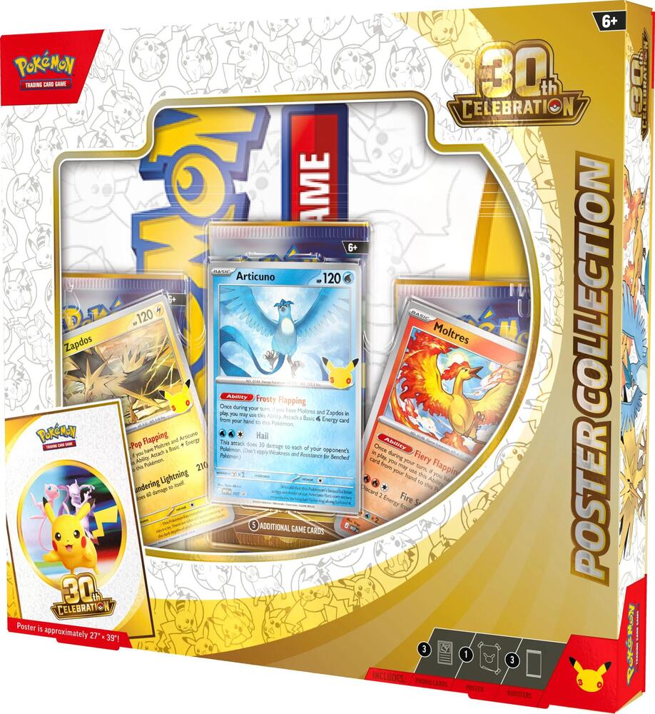 Pokemon: 30th Celebration Poster Collection (Preorder)